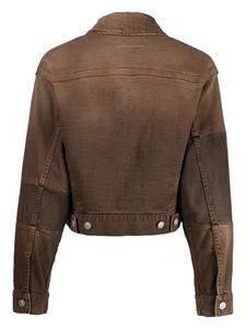mm6maisonmargiela MM6 Maison Margiela Cropped jack - Bruin