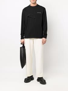 fengchenwang Feng Chen Wang Katoenen sweater - Zwart