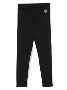 Moncler Enfant Legging met elastische taille - Zwart