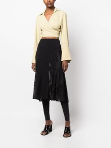 jeanpaulgaultierpre-owned Jean Paul Gaultier Pre-Owned 2000s doorzichtige rok - Zwart