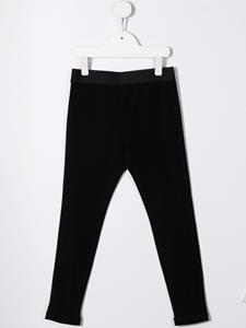 dolce&gabbanakids Dolce & Gabbana Kids Katoenen legging - Zwart