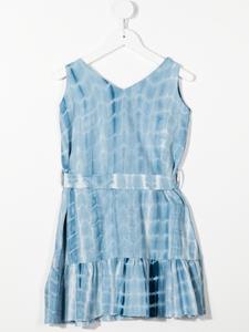 littlebambah Little Bambah Mini-jurk met tie-dye print - Blauw