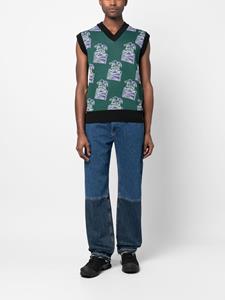 RASSVET Intarsia top - Groen