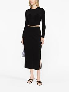 PINKO High waist rok - Zwart