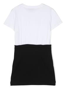 balmainkids Balmain Kids Katoenen jurk - Wit