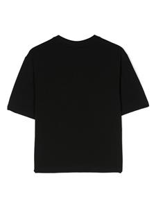 gcdskids Gcds Kids T-shirt met logoprint - Zwart