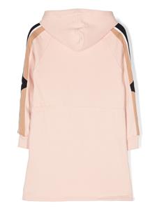 chloékids Chloé Kids Jurk met geborduurd logo - Roze