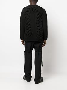 commedesgarçonshommeplus Comme des Garçons Homme Plus Kabelgebreide trui - Zwart