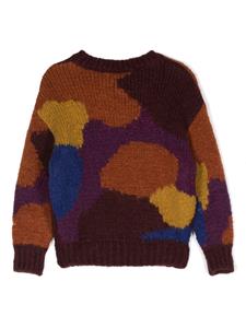 bobochoses Bobo Choses Intarsia trui - Bruin