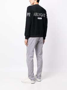pearlygates PEARLY GATES Trui met logopatch - Zwart