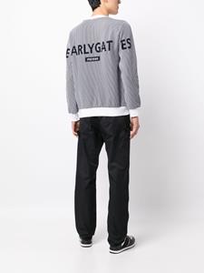pearlygates PEARLY GATES Sweater met logopatch - Wit