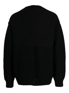 Comme Des Garçons Homme Wollen trui - Zwart