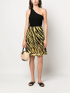 versacepre-owned Versace Pre-Owned 2000s rok met tijgerprint - Zwart