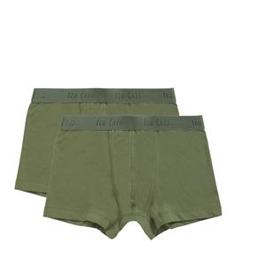 Ten Cate 2-pak Jongens boxershorts Organic - Biologisch katoenen kinder onderbroeken - Zwart - Grijs - Donkerblauw