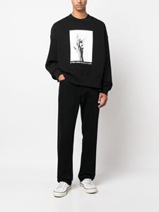 palmangels Palm Angels Sweater met fotoprint - Zwart
