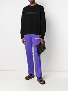 palmangels Palm Angels Sweater met logoprint - Zwart