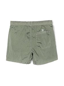 stoneislandjunior Stone Island Junior Zwembroek met logopatch - Groen