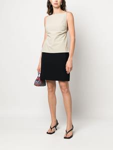 saintlaurentpre-owned Saint Laurent Pre-Owned 1990s high waist kokerrok - Blauw