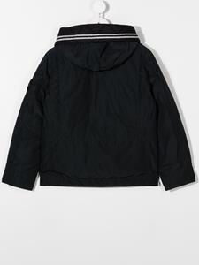 stoneislandjunior Stone Island Junior Jack met capuchon - Blauw