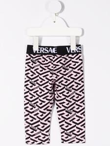 versacekids Versace Kids Legging met logoprint - Roze