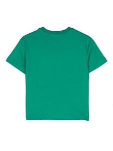 msgmkids MSGM Kids T-shirt met logoprint - Groen