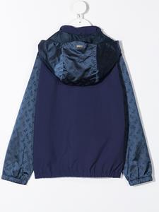 hernokids Herno Kids Jack met logoprint - Blauw