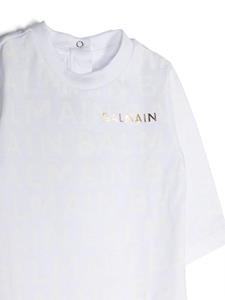 balmainkids Balmain Kids Twee katoenen babypakjes - Wit