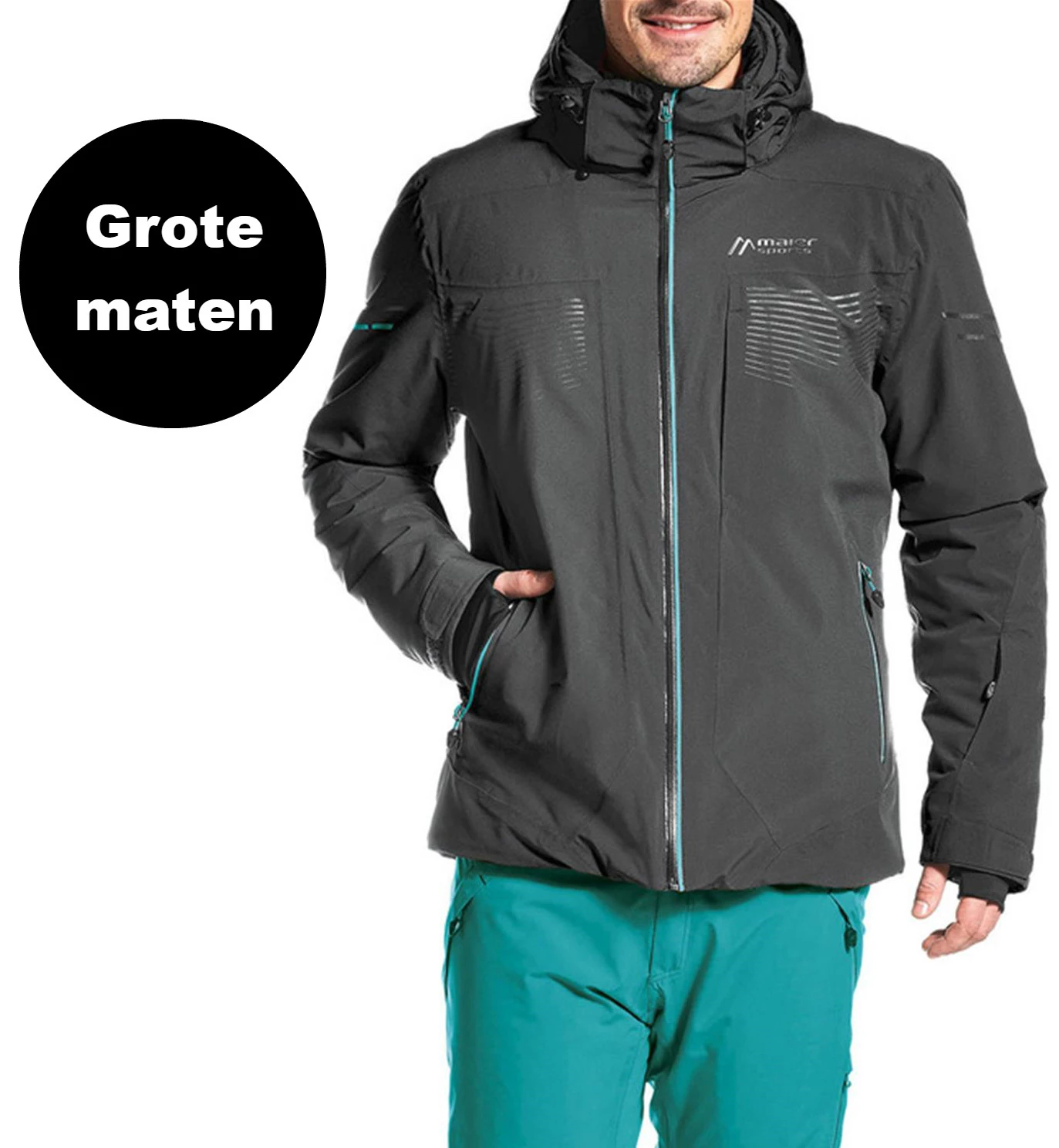 Maier Sports Pralongia Ski Jas Heren XL