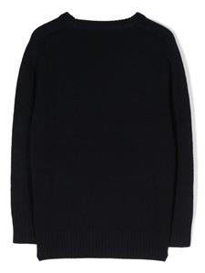 paolopecorakids Paolo Pecora Kids Trui met geborduurd logo - Blauw