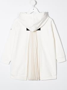 monclerenfant Moncler Enfant Geplooide sweaterjurk - Wit