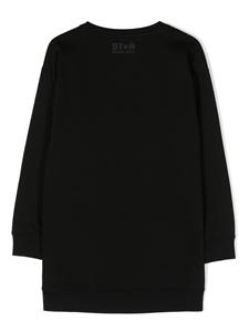 goldengoosekids Golden Goose Kids Sweaterjurk met pailletten - Zwart