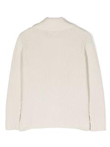 aspesikids Aspesi Kids Ribgebreide trui - Beige