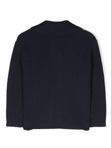 aspesikids Aspesi Kids Ribgebreide trui - Blauw