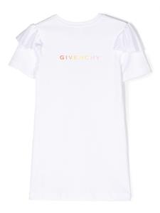 Givenchy Kids T-shirt met logoprint - Wit