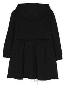 givenchykids Givenchy Kids Jurk met logoprint - Zwart