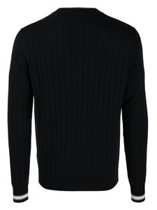 Peserico Ribgebreide trui - Blauw