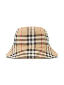 burberrykids Burberry Kids Omkeerbare vissershoed - Beige