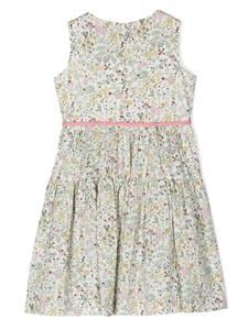 ilgufo Il Gufo Jurk met bloemenprint - Wit