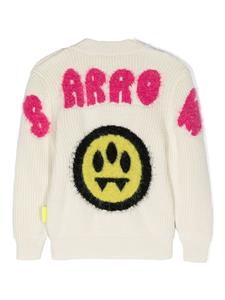 barrowkids Barrow kids Sweater met logo-intarsia - Beige