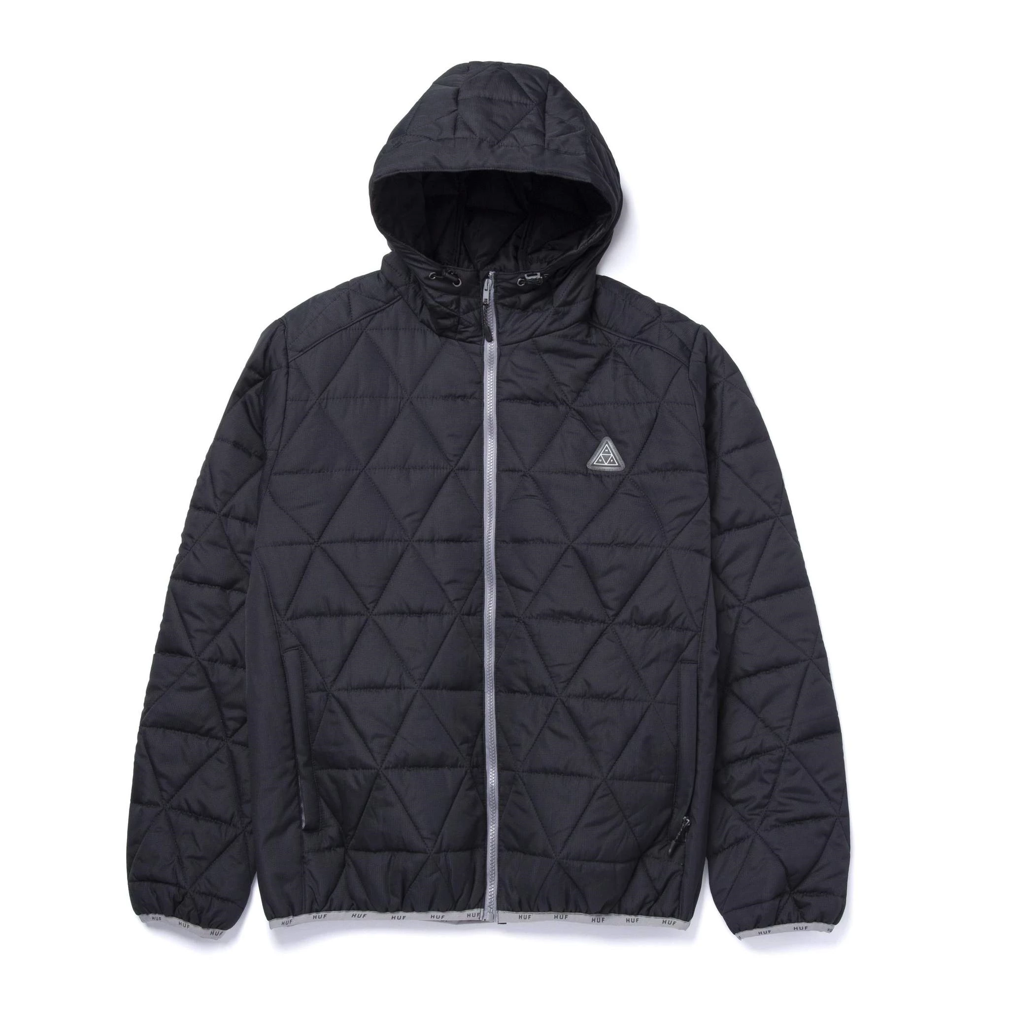 HUF Polygon Quilted Jacket Zomerjas Skate Heren M