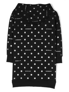 givenchykids Givenchy Kids Jurk met capuchon - Zwart