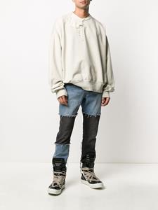 valkristopher VAL KRISTOPHER Gerafelde sweater - Beige