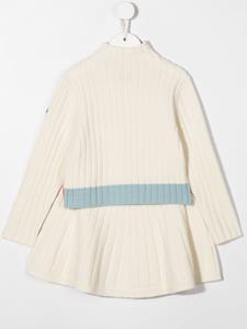 monclerenfant Moncler Enfant Jurk met logopatch - Beige