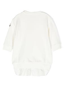 monclerenfant Moncler Enfant Gelaagde sweaterjurk - Wit