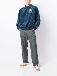 RHUDE Sweater met borduurwerk - Blauw