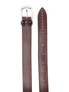 Boglioli Riem met metallic gesp - Bruin