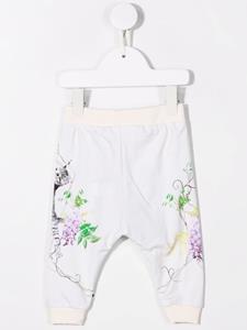 Molo Trainingsbroek met bloemenprint - Beige