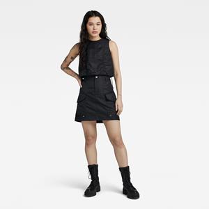 Mini cargo rok met nylon voor dames G-Star