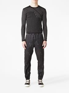 Rick Owens Sweater met geometrisch patroon - BLACK