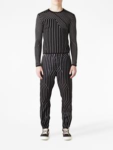 rickowens Rick Owens Sweater met geometrisch patroon - Zwart